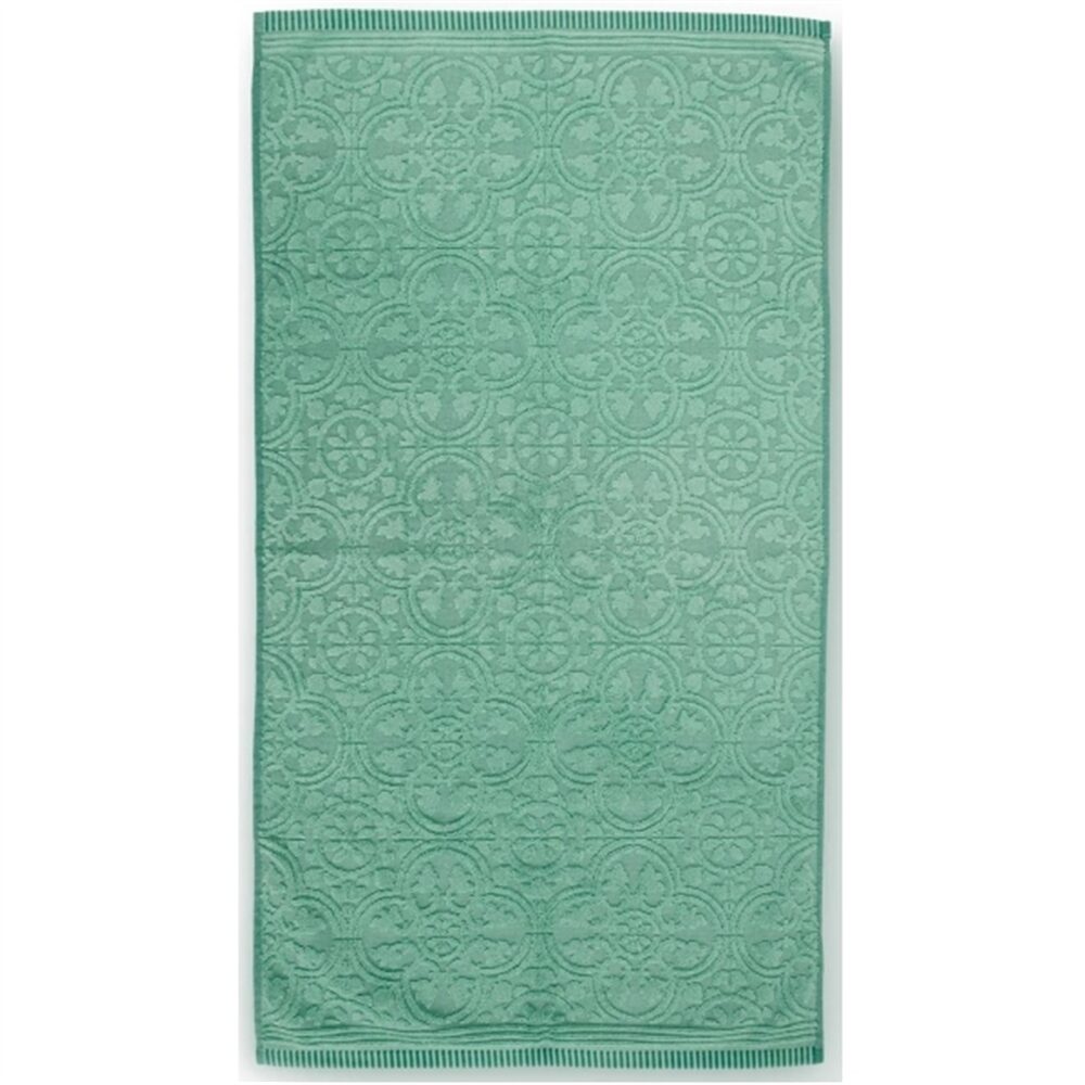 PiP Studio Toalha Rosto Tile de Pip Verde 55x100