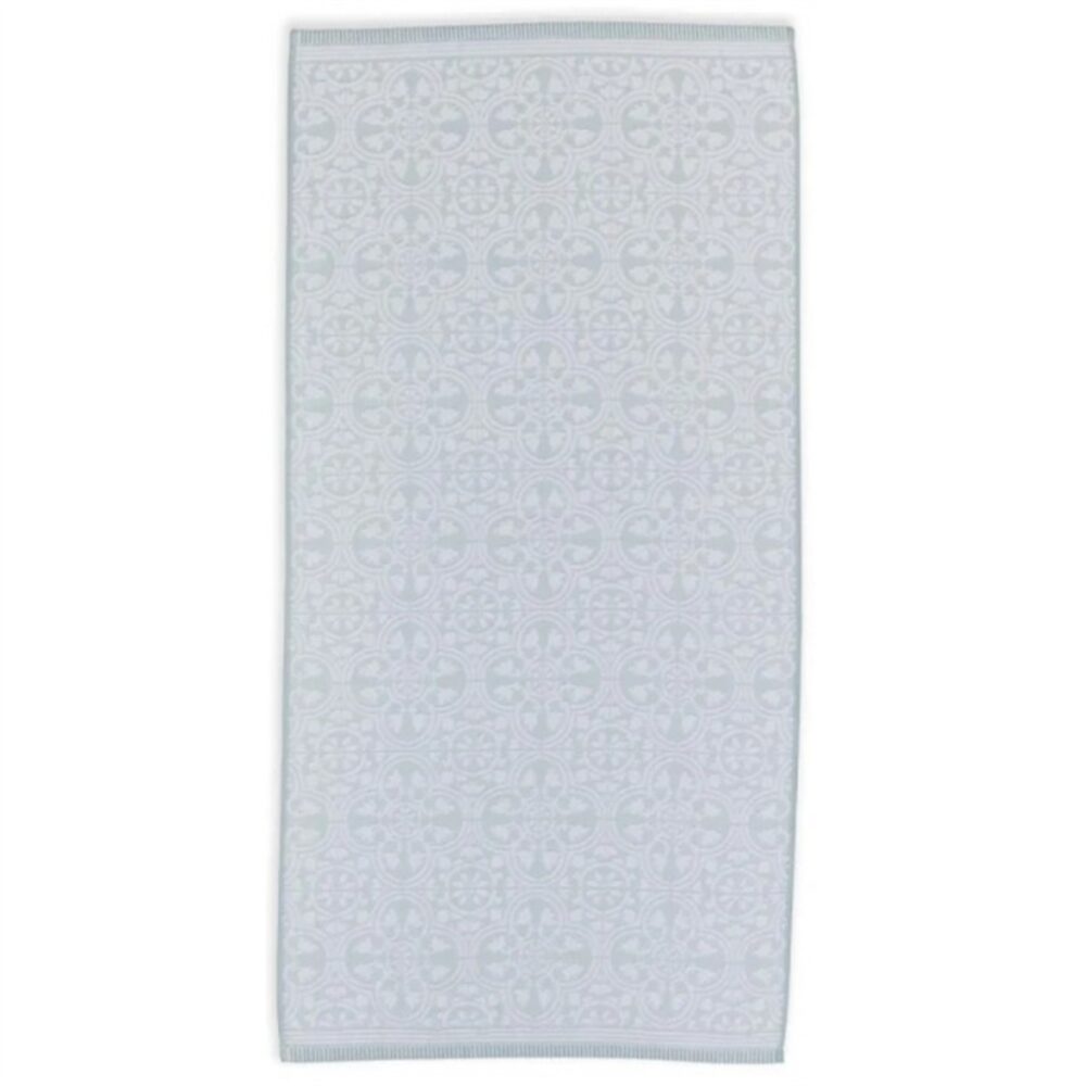 PiP Studio Toalha Rosto Tile de Pip Azul Claro 55x100