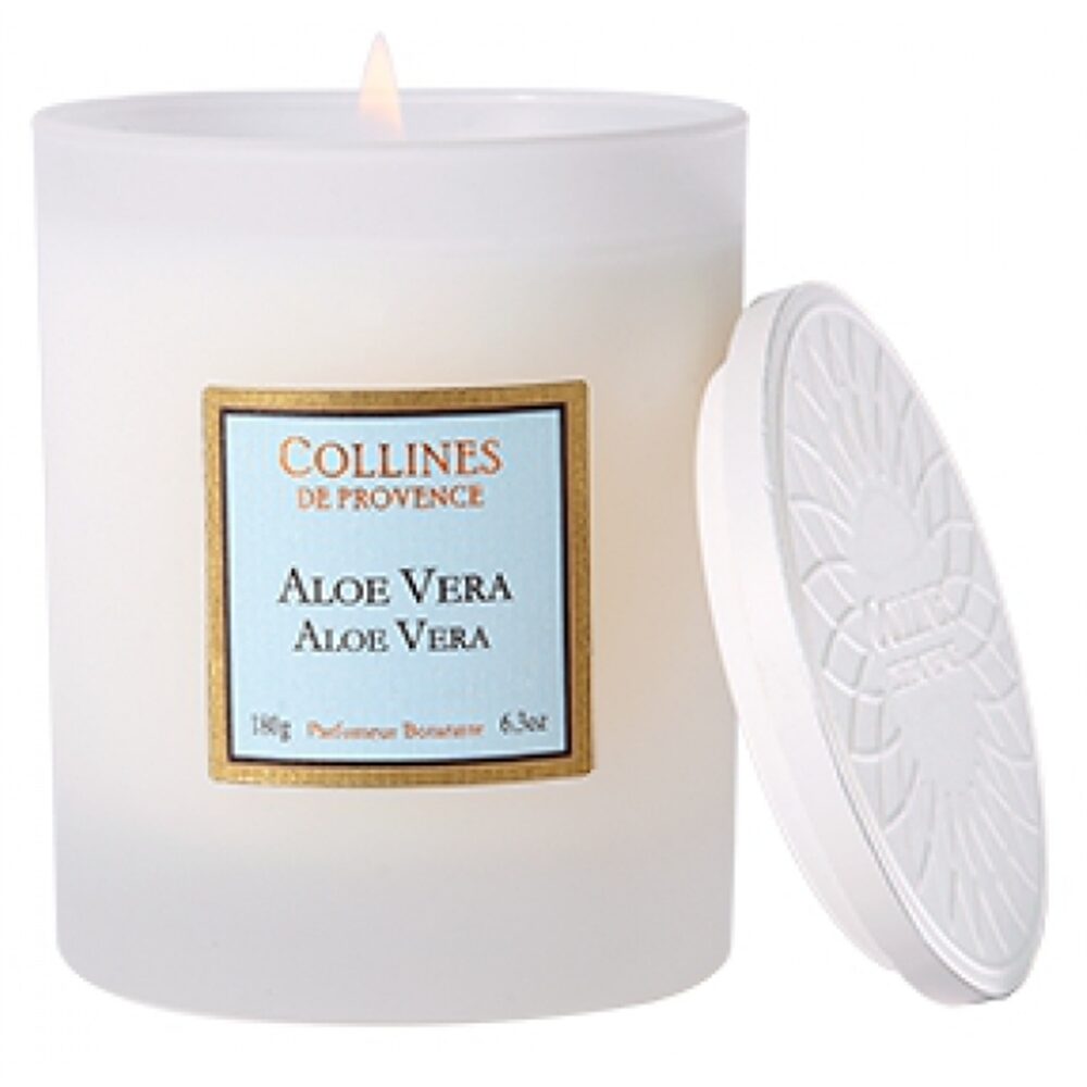 Vela Cera Vegetal 180g Aloe Vera