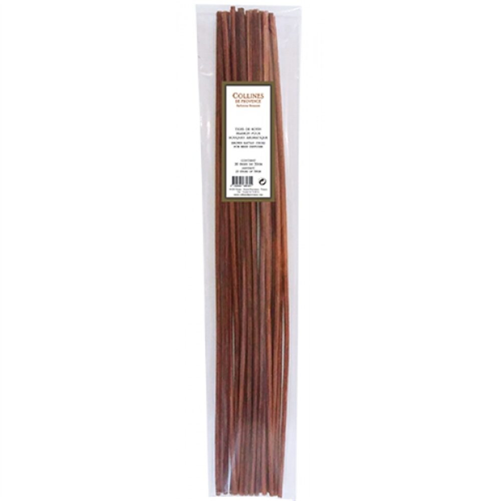 Embalagem de 20 Paus Rattan Castanho (30cm) para difusores 2