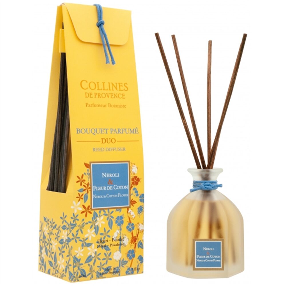 Collines Duos Difusor 100ml Neroli & Flôr Algodão