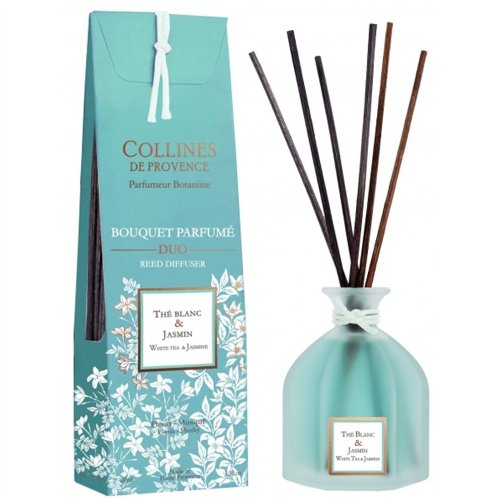 Collines Duos Perfumados Difusor 100ml White Tea & Jasmine