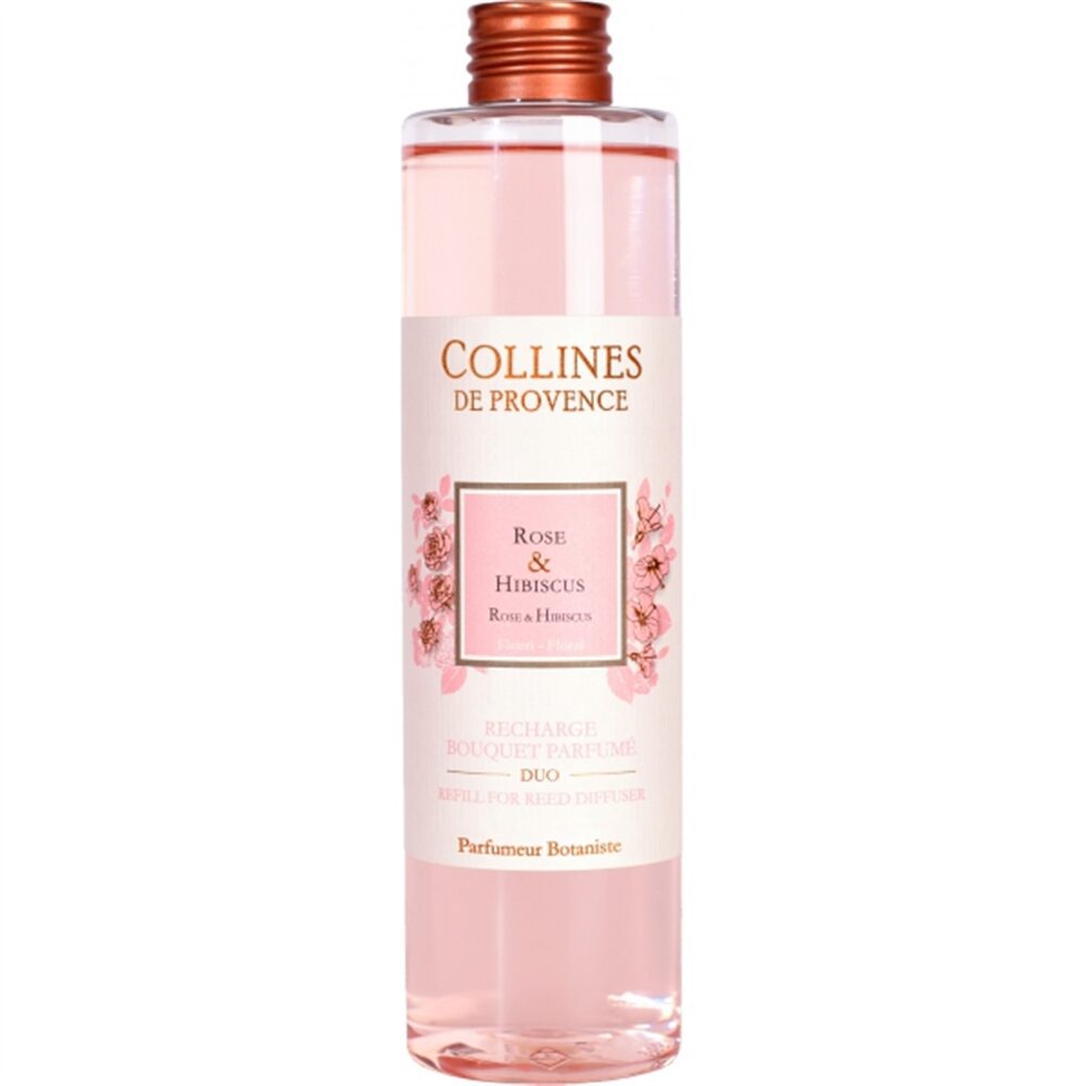 Collines Duos Perf Recarga Difusor 200ml Rose & Hibiscus