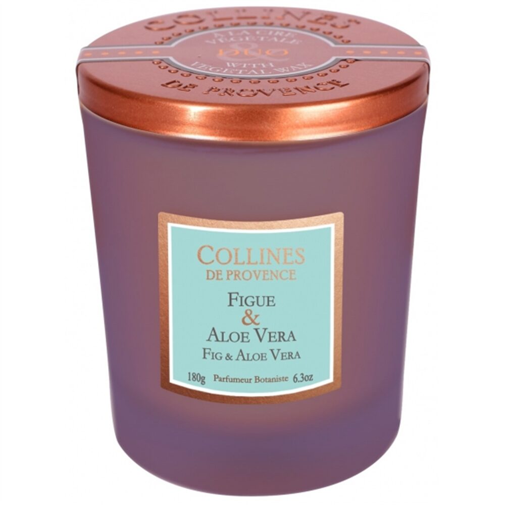 Collines Duos Perfumados Vela Perfumada 180grs Fig Aloe Vera