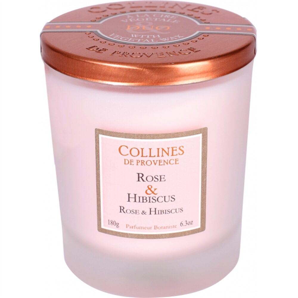 Collines Duos Perfumados Vela Perfumada 180grs Rose & Hibisc