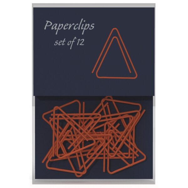Midnight Gold - Clips papel conj. 12