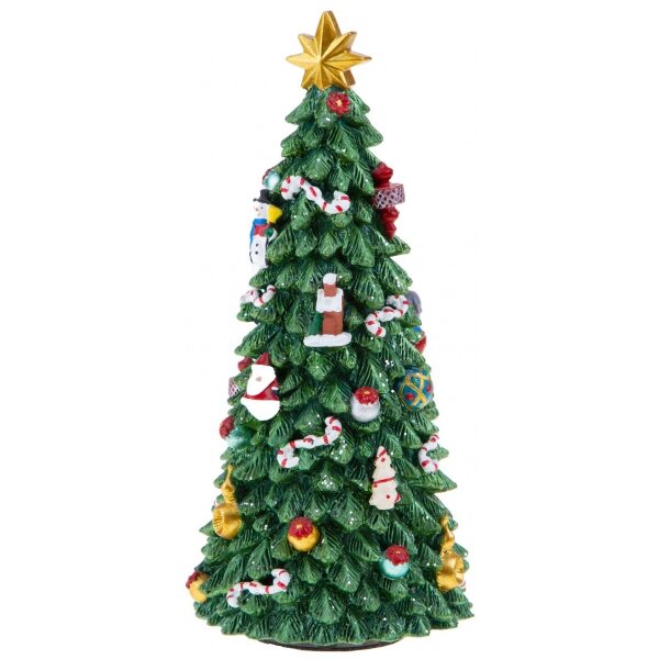 Arvore Natal c/caixa de música 21cm