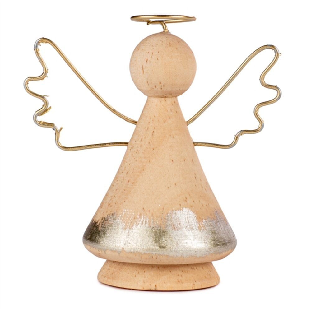 Anjo madeira 8cm