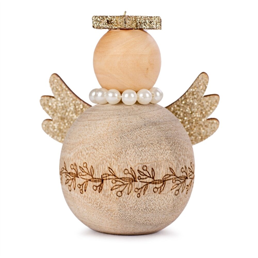 Anjo madeira 8cm