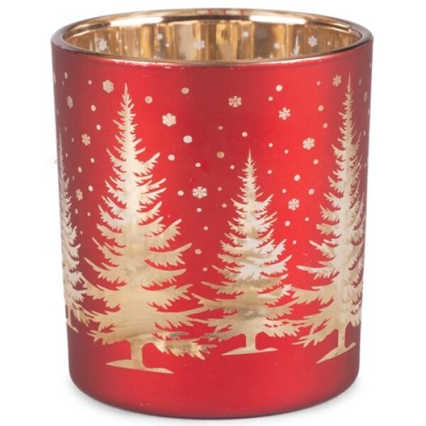 Tealight Pinheiro 8cmxØ 6cm