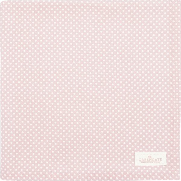 Toalha de Mesa 150x150 Dotty rosa