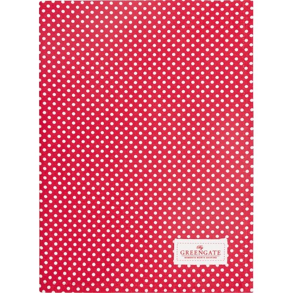 Pano 50x70cm Dotty vermelho