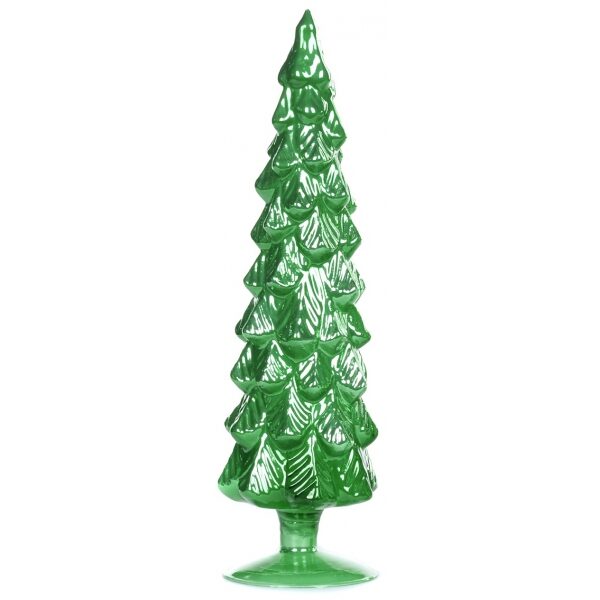 Arvore em vidro verde grande
