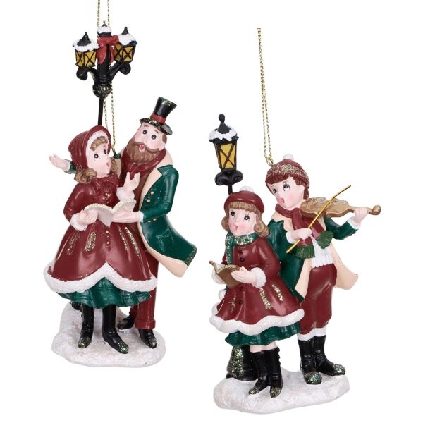 Cantores de Natal 13,5cm