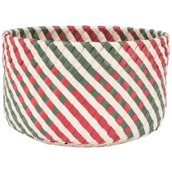 Cesto Redondo Champanhe Mix Verde Vermelho XS Alto