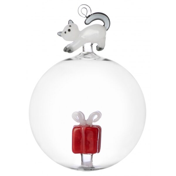 Bola c/Gato e Presente Natal