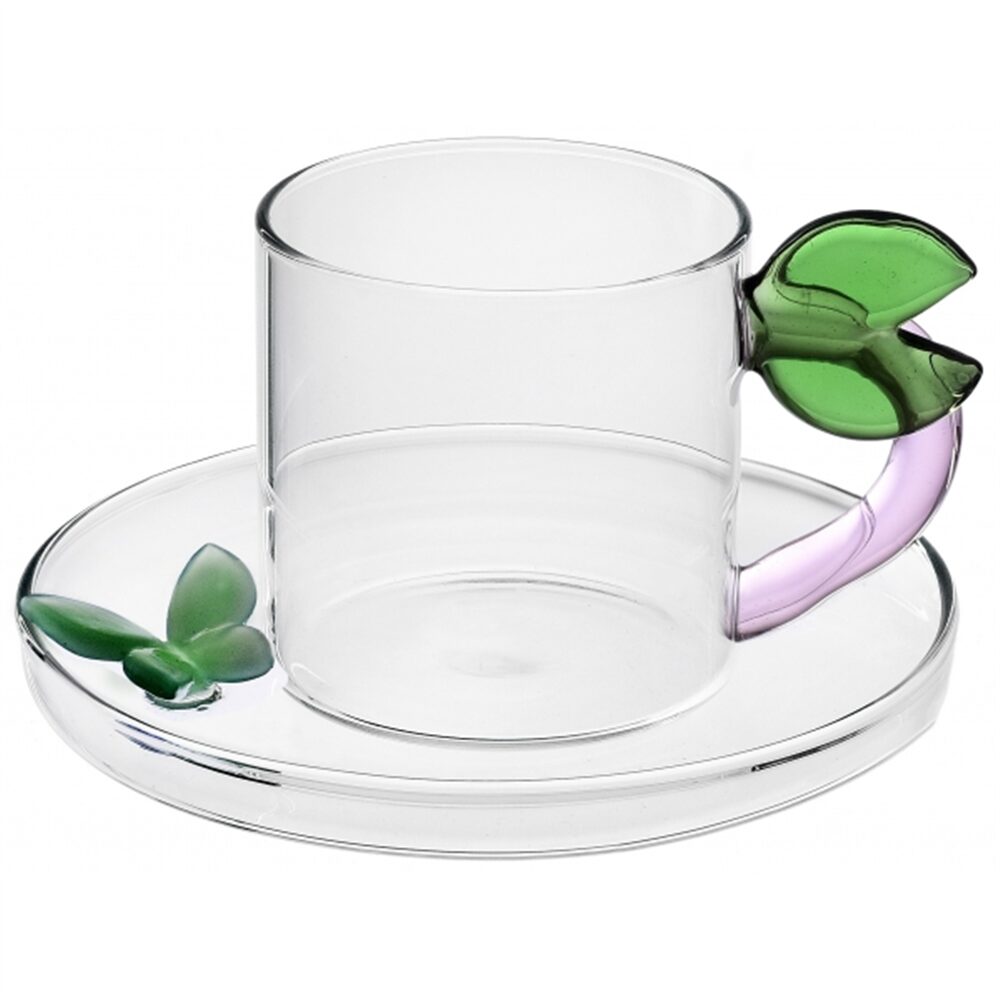 Chávena Café Fruits & Flowers Folhas