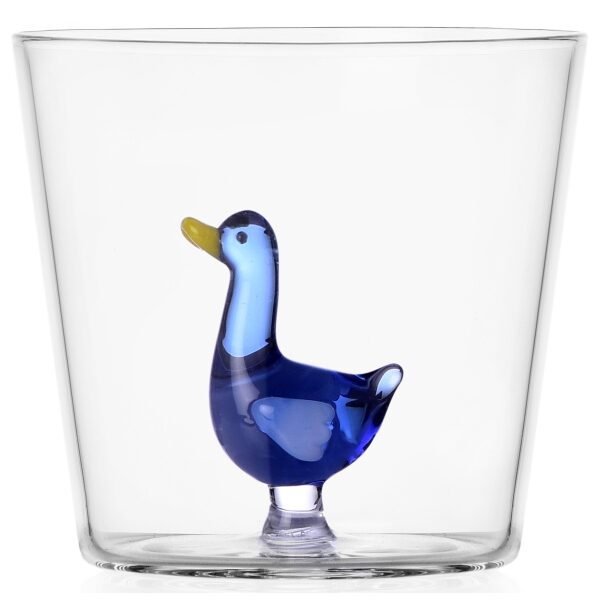 Copo Animal Pato azul