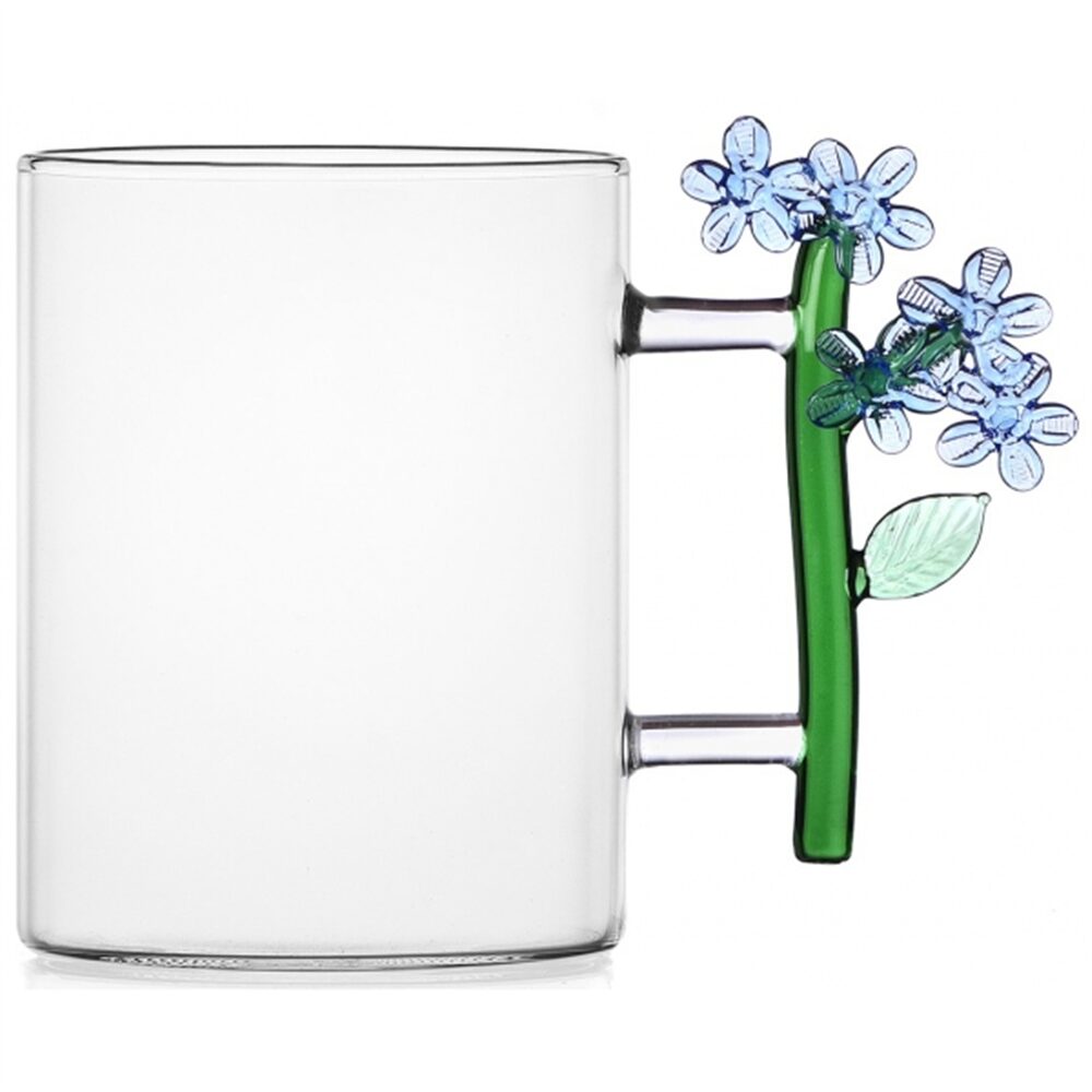 Caneca Botanica Flor azul