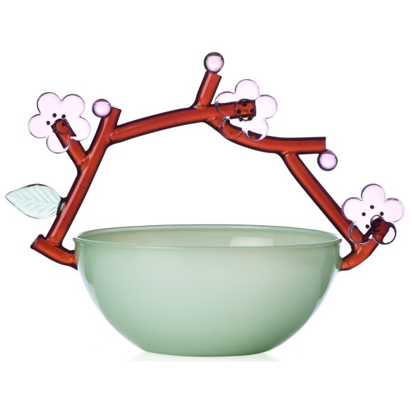 Taça cesto Botanica Flor cerejeira