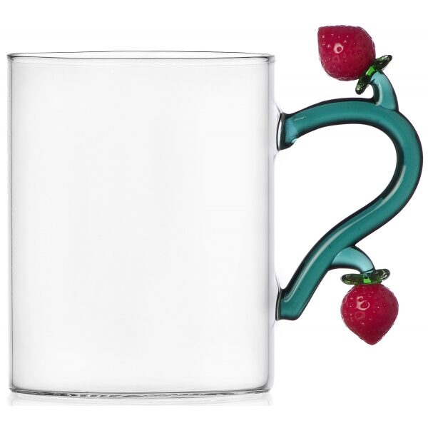 Caneca Fruits & Flowers Morangos
