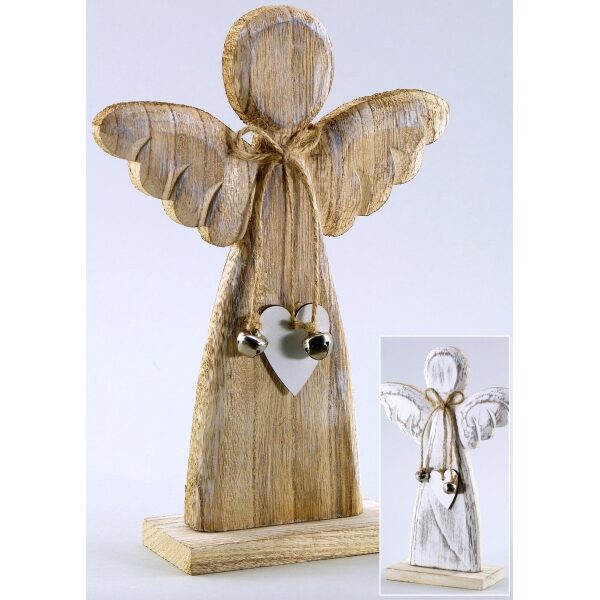 Anjo madeira 25,5cm
