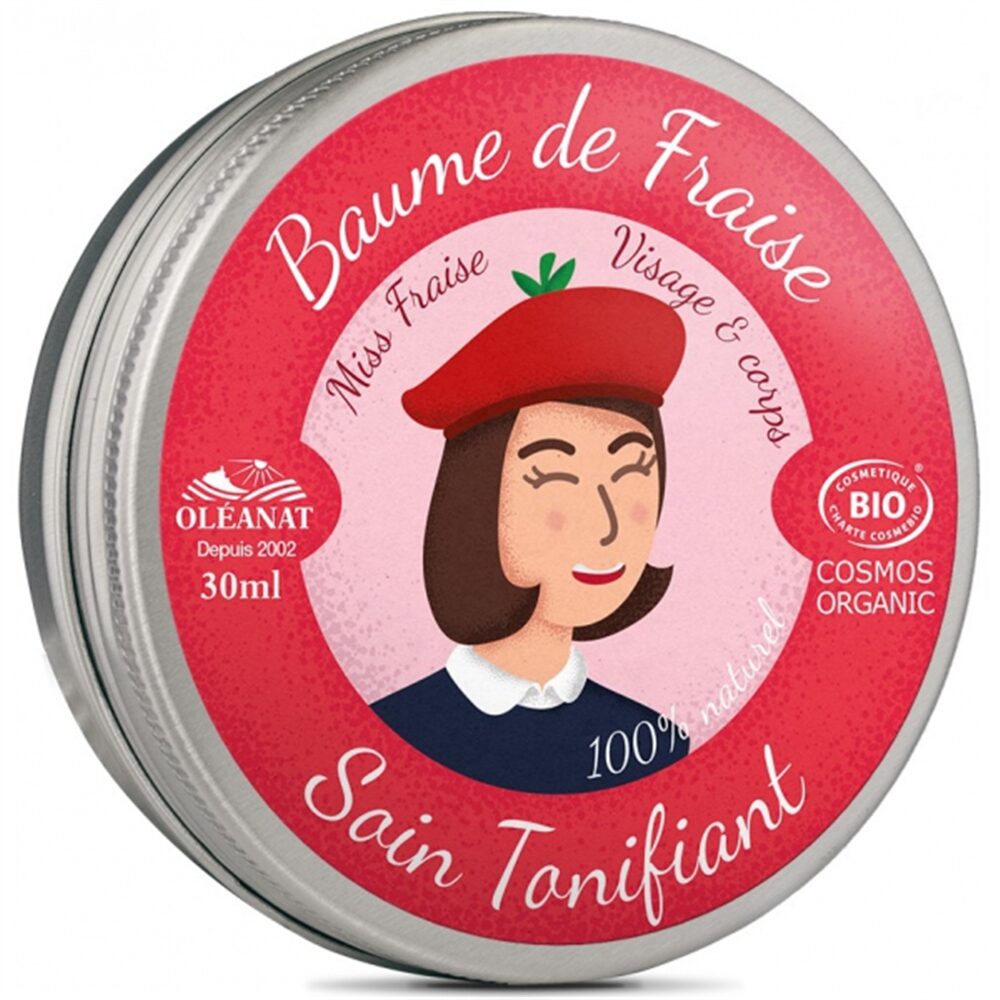 Bálsamo Miss Provence Morango BIO 30ml