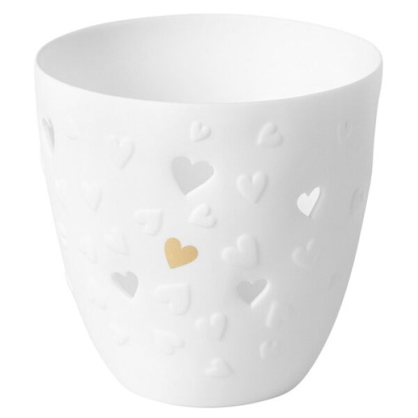 Tea light corações 9cm