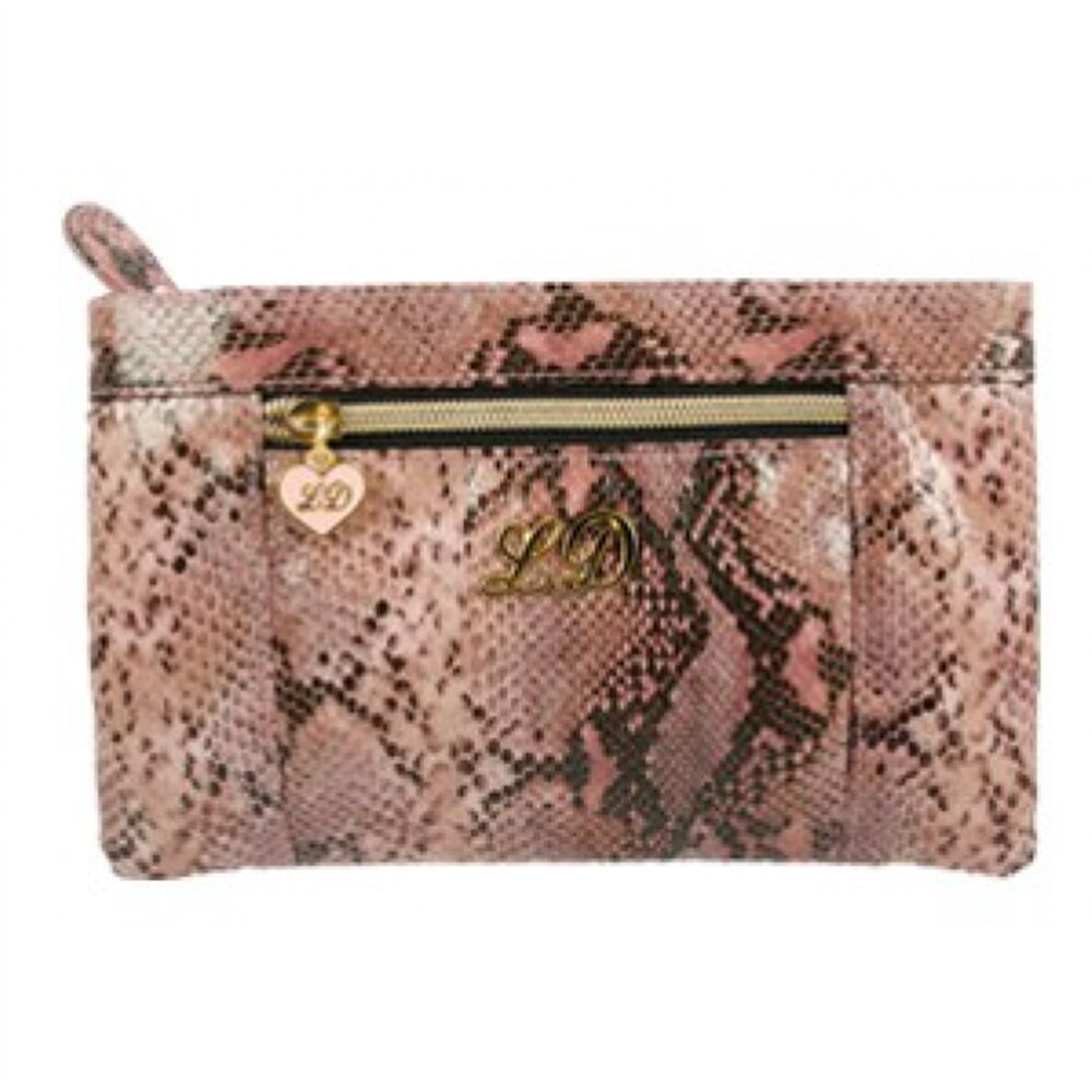 Little Diva - Bolsa cosmeticos Snake Pink - S