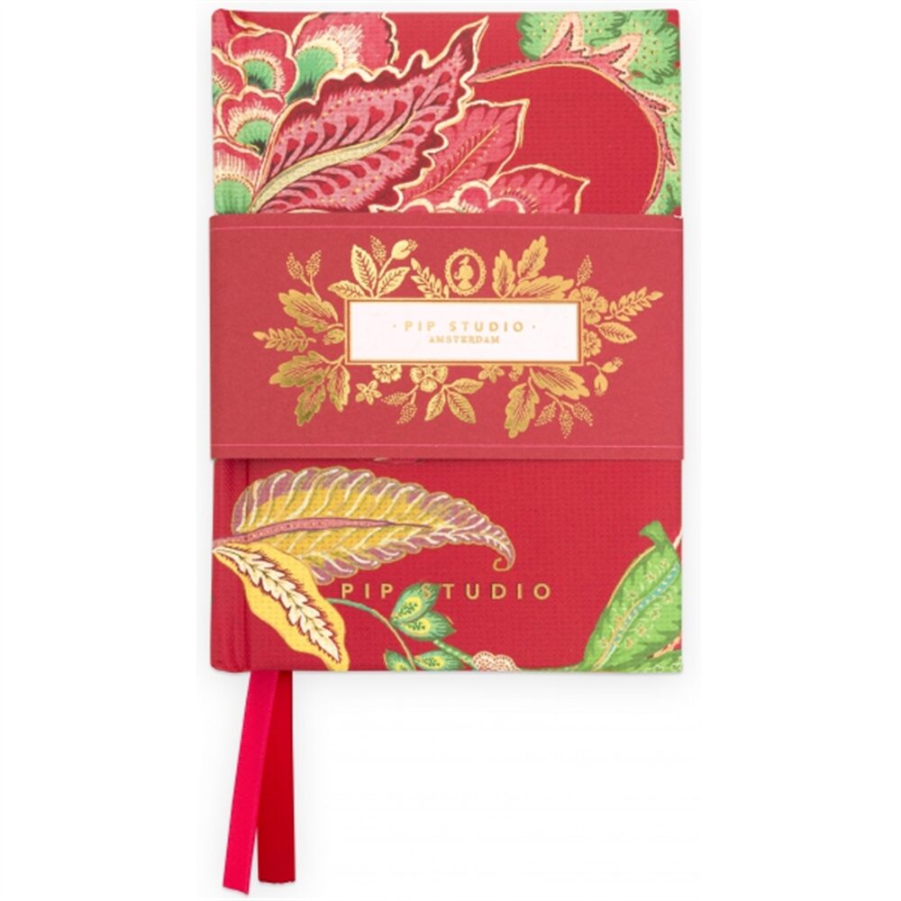 PiP Studio Moon Delight Red - Livro de Notas A6 Pautado