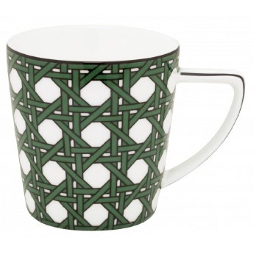 Designed for Living - Caneca grande Webbing Verde 300ml