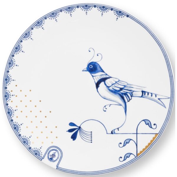 PiP & Blue Bird Prato Branco 18cm