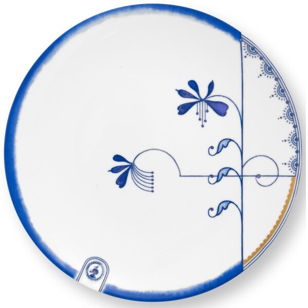 PiP & Blue Bird Prato Branco 20cm