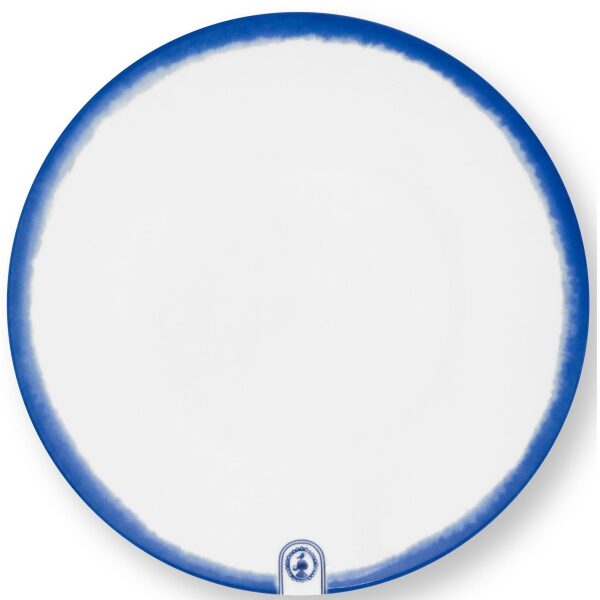 PiP & Blue Bird Prato Tie-Dye Branco 23cm
