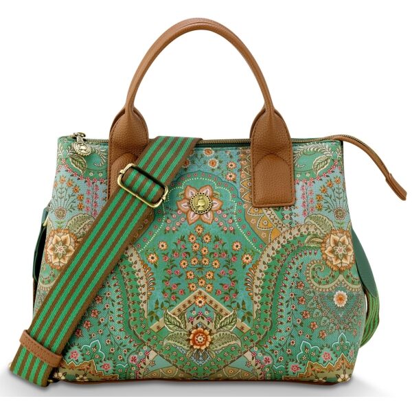 PiP Studio Saco Mão M Fia Jabali Verde 26.5x14x22cm