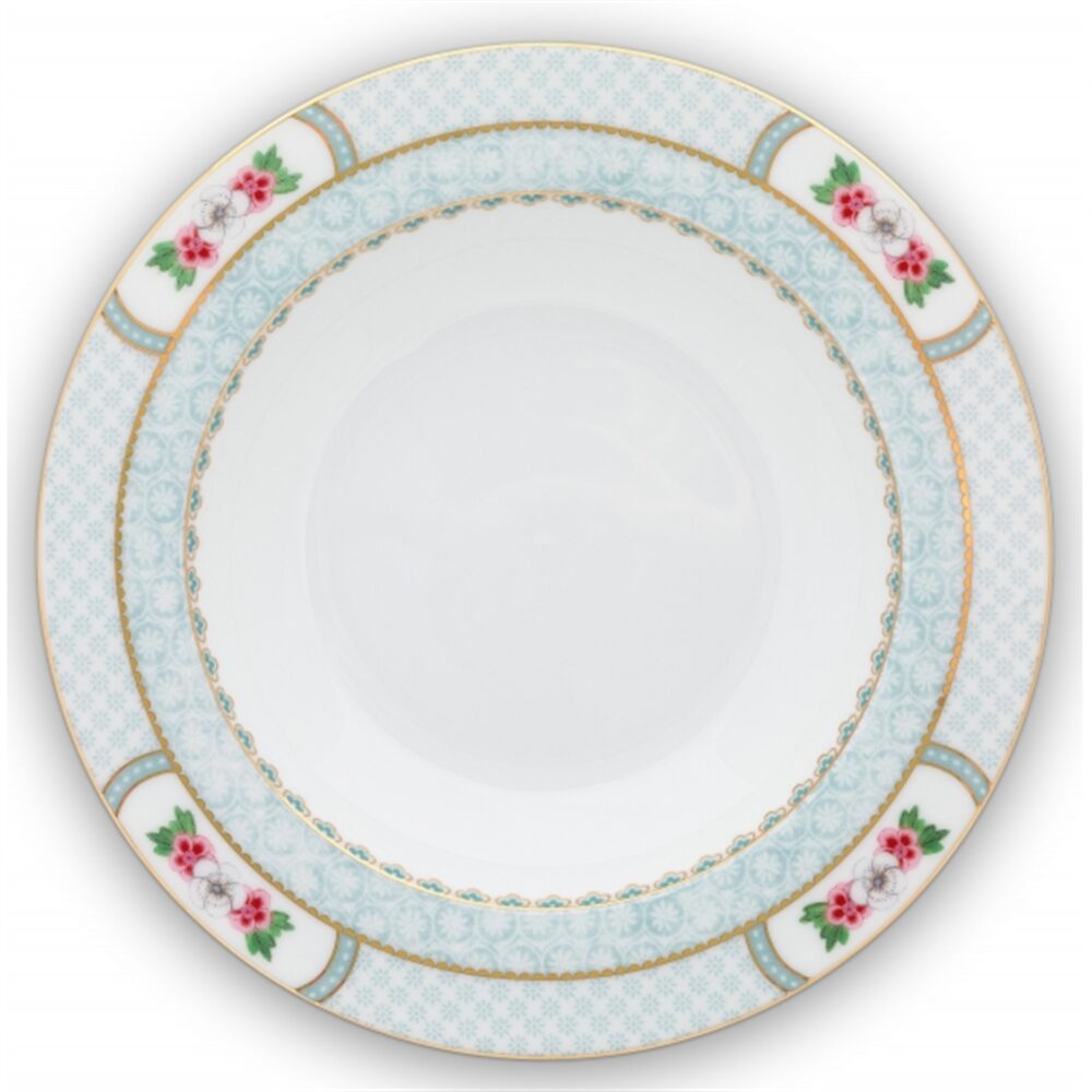 PiP Studio Blushing Birds - Prato Sopa Branco 21.5cm