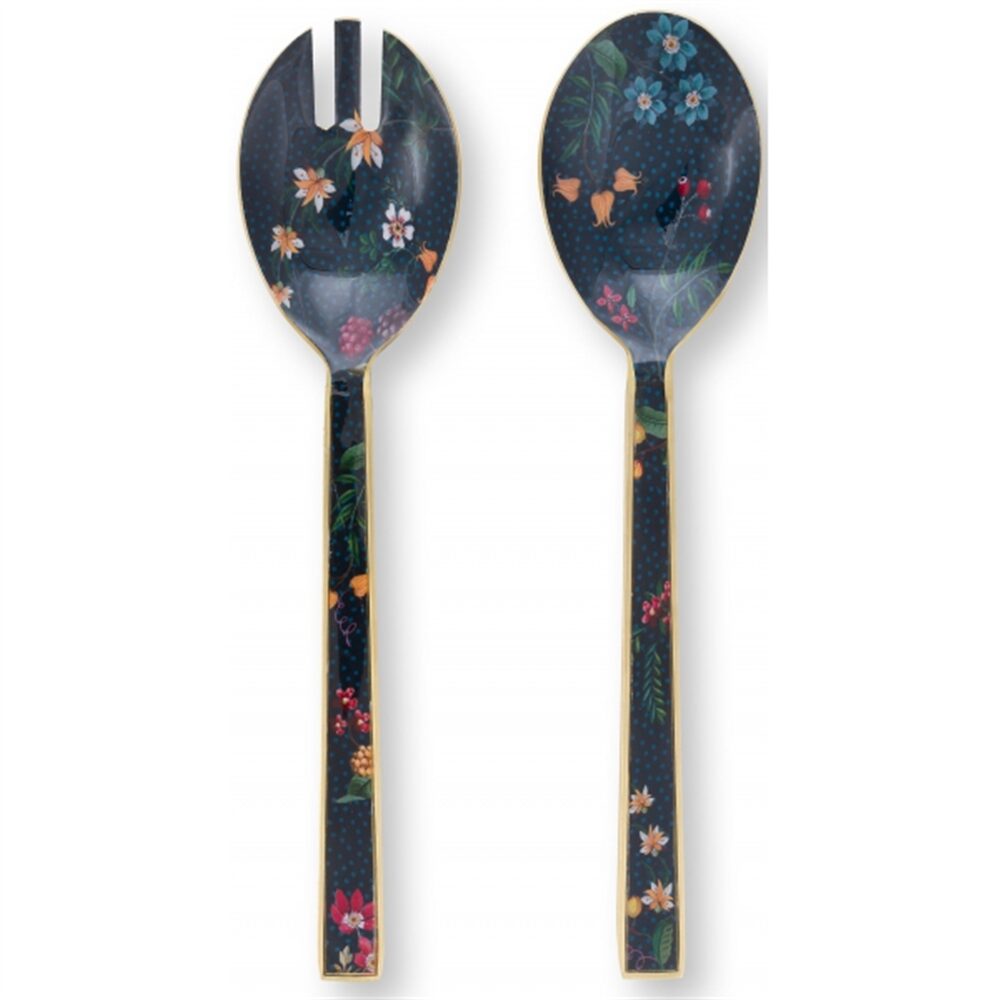 PiP Berry Blues Conj 2 Tallheres salada Esmalte 25cm