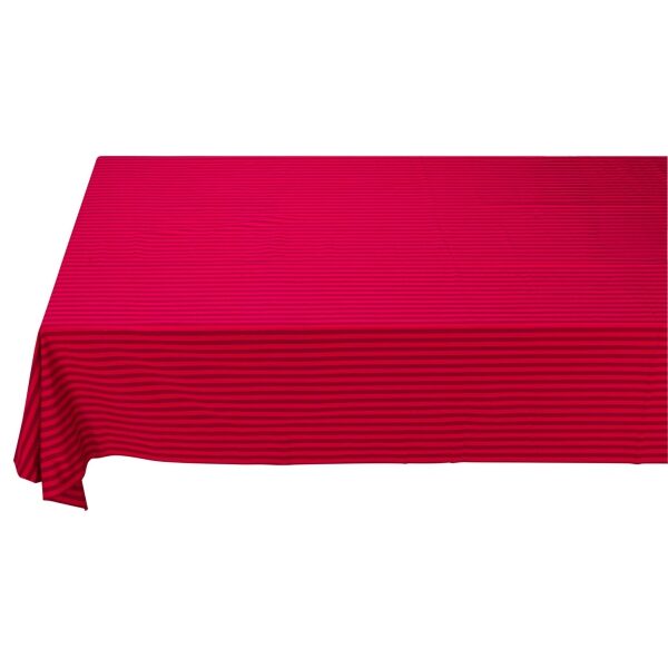 PiP Studio Toalha de Mesa Riscas Vermelho Escuro 180x300cm