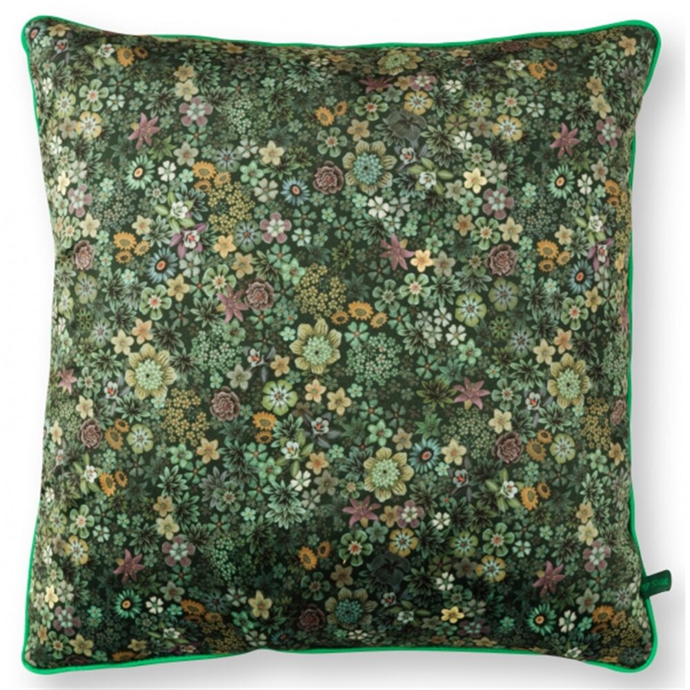 PiP Almofada Tutti i Fiori Verde 50x50cm