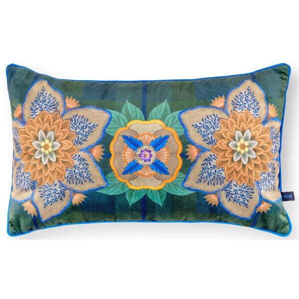 PiP Almofada Flores Felices Azul 30x50cm