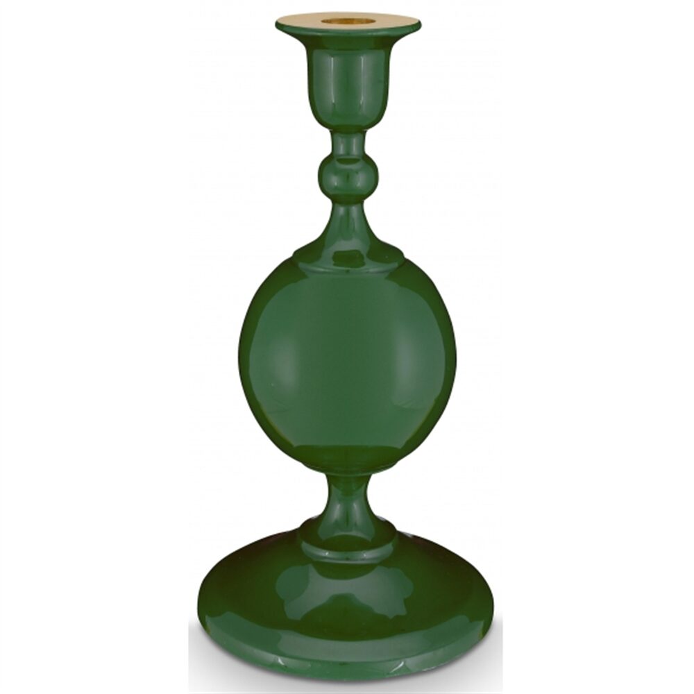 PiP Studio Castiçal Metal Sphere pqueno Verde 24cm