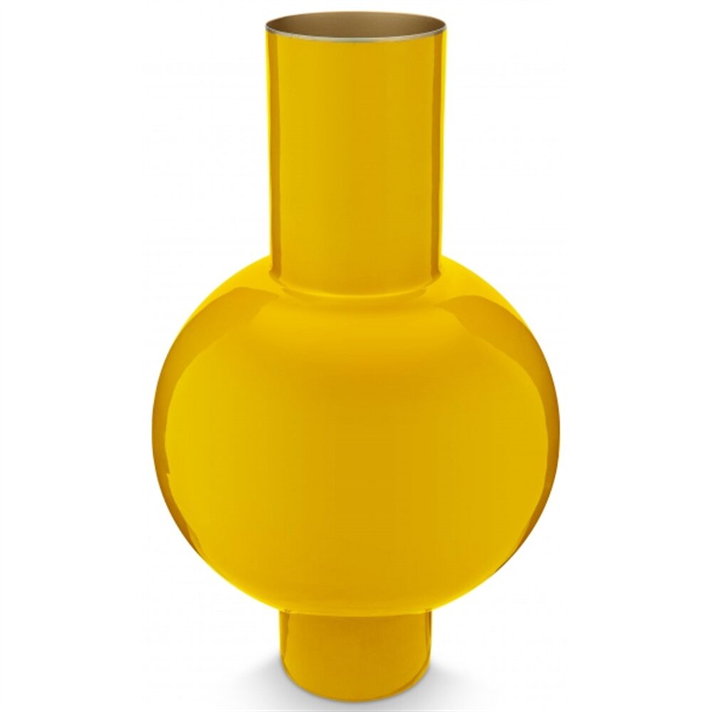 PiP Vaso metal Medio Ocre 24x40cm