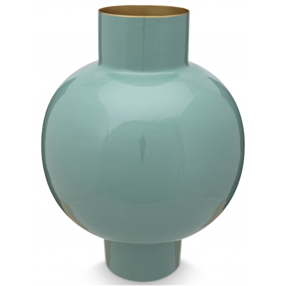 PiP Vaso metal Grande Verde Claro 31.5x42cm