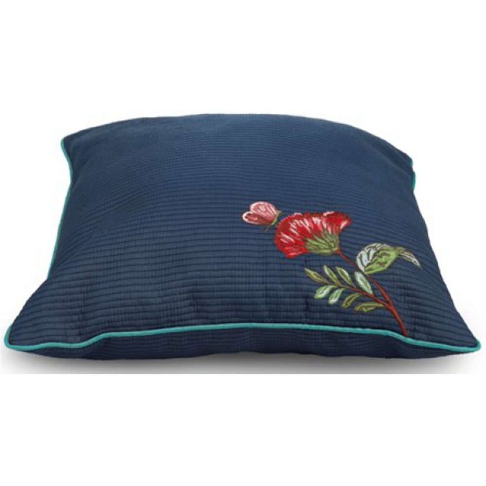 Cushion Quilted Blue 40x40cm