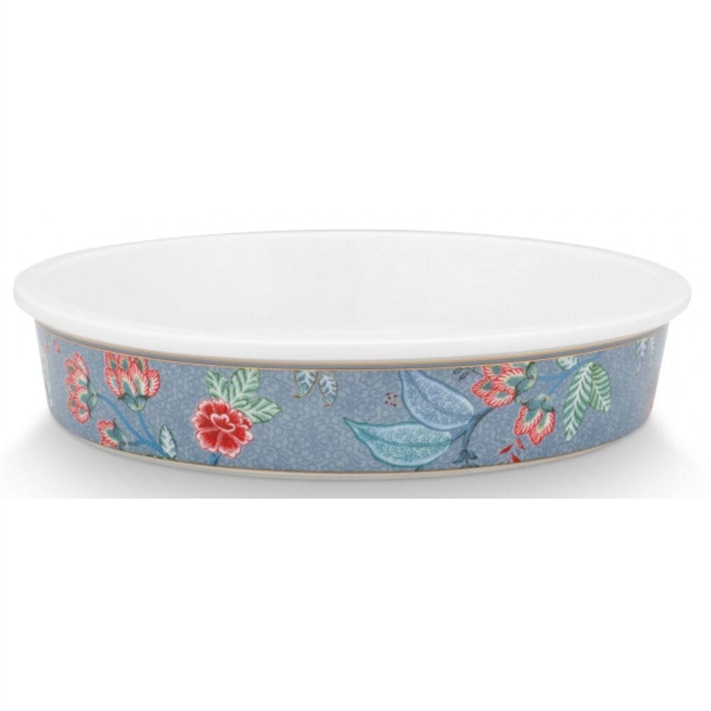 PiP Studio Flower Festival Tarteira Azul 25.5x5cm