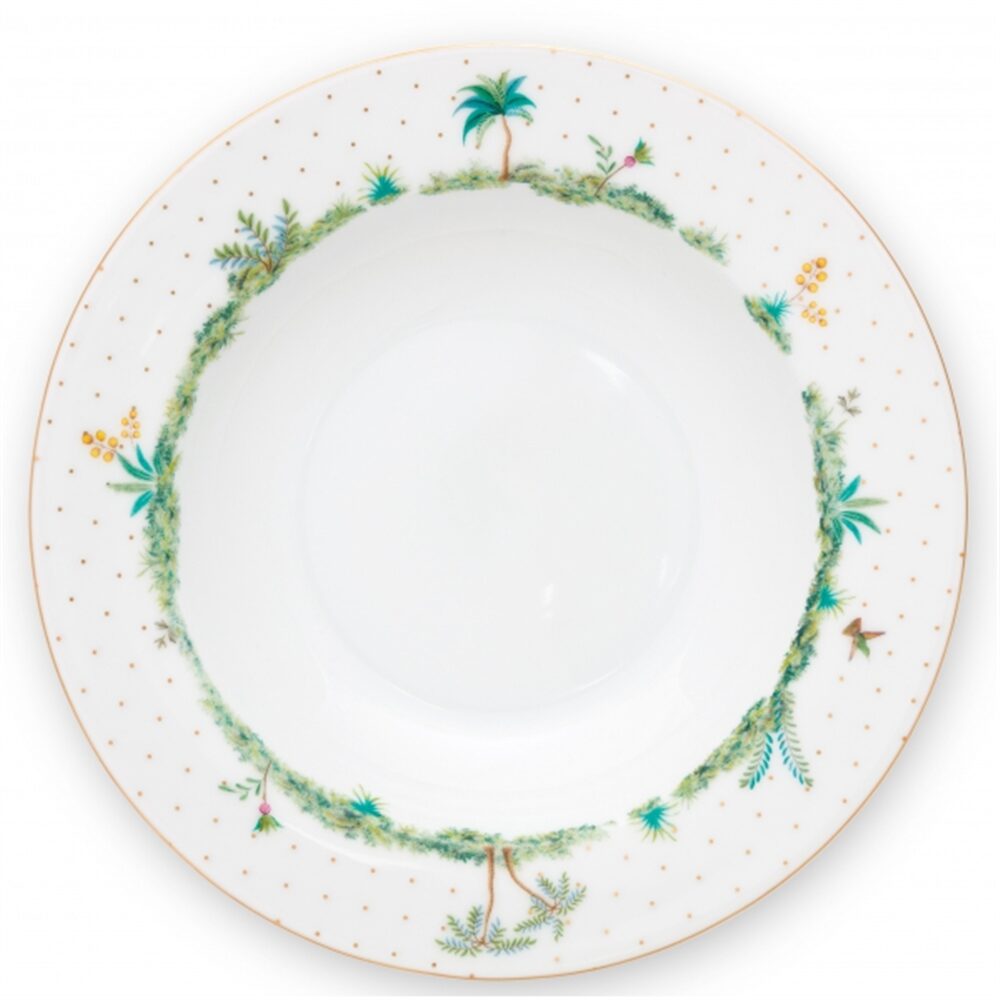 PiP Studio Jolie Prato de Sopa Dots Ouro 21.5cm
