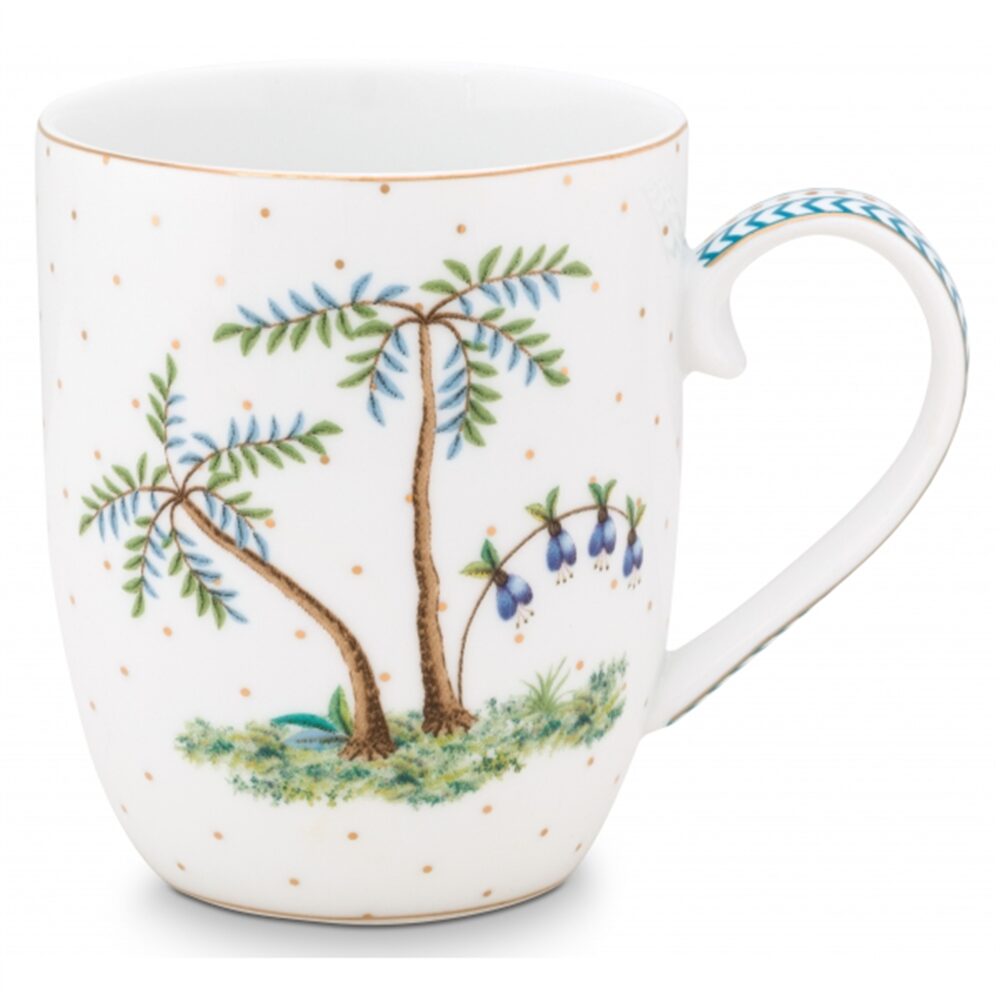 PiP Studio Jolie Caneca Pequena Dots Ouro 145ml
