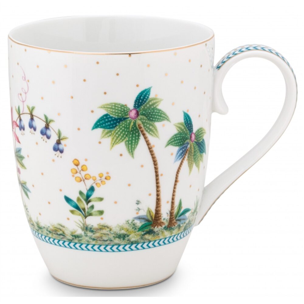 PiP Studio Jolie Caneca Dots Ouro 350ml