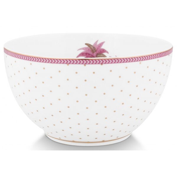 PiP Studio Jolie Taça Dots Gold Rosa 15cm