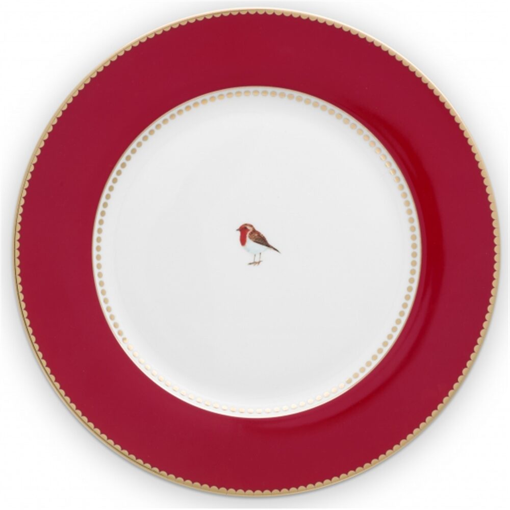 PiP Love Birds Prato Vermelho 26.5cm
